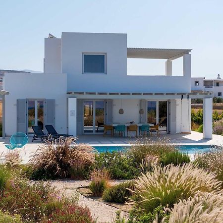 Villa Aura - Beachfront Villa With Private Pool Kastraki  Exterior photo