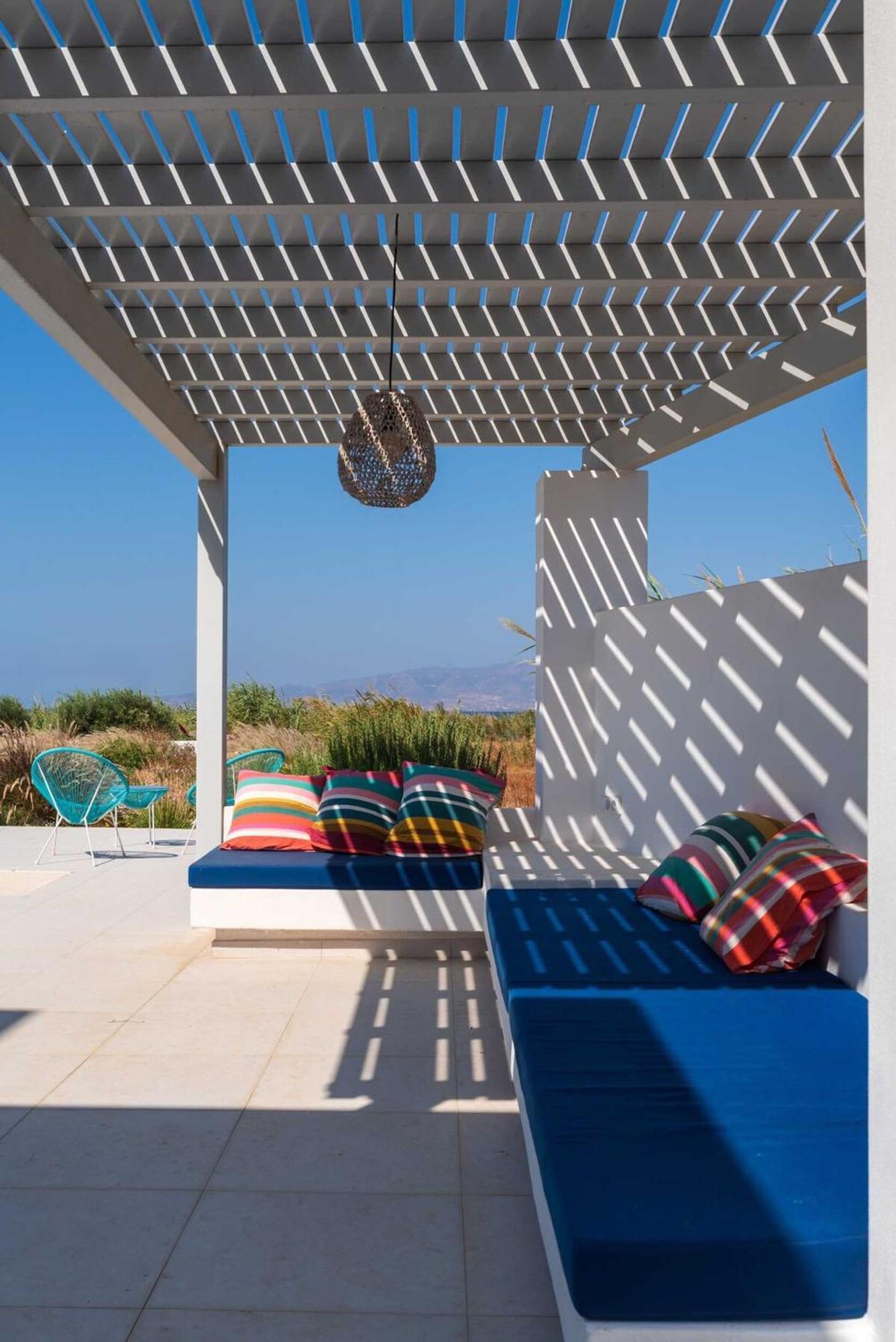 Villa Aura - Beachfront Villa With Private Pool Kastraki  Exterior photo