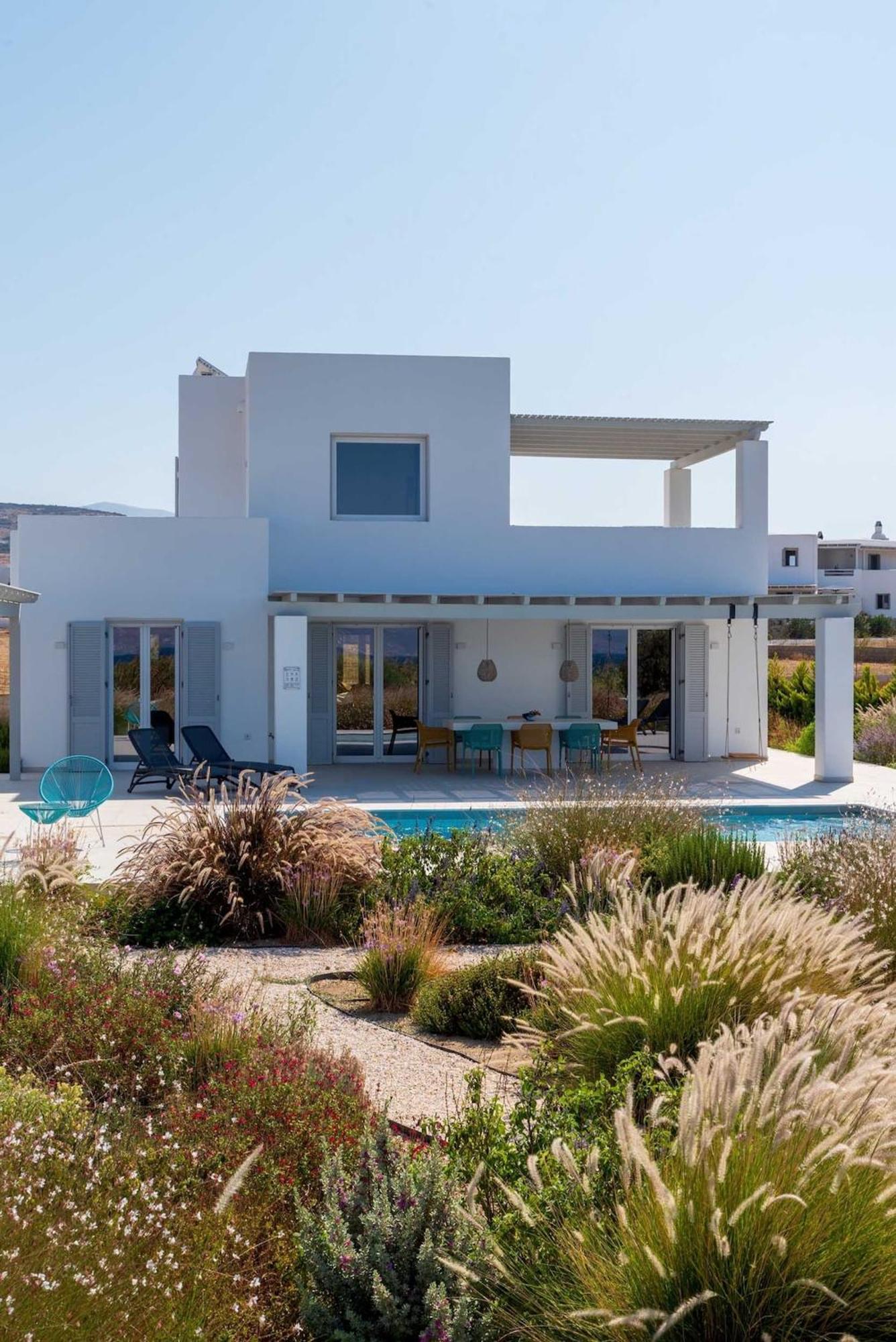 Villa Aura - Beachfront Villa With Private Pool Kastraki  Exterior photo